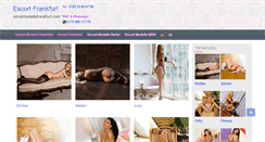 Desktop Screenshot of privatmodellefrankfurt.com